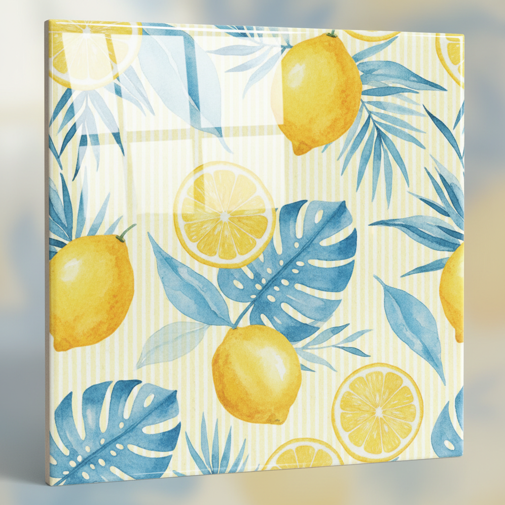 Azulejo acabado brillo