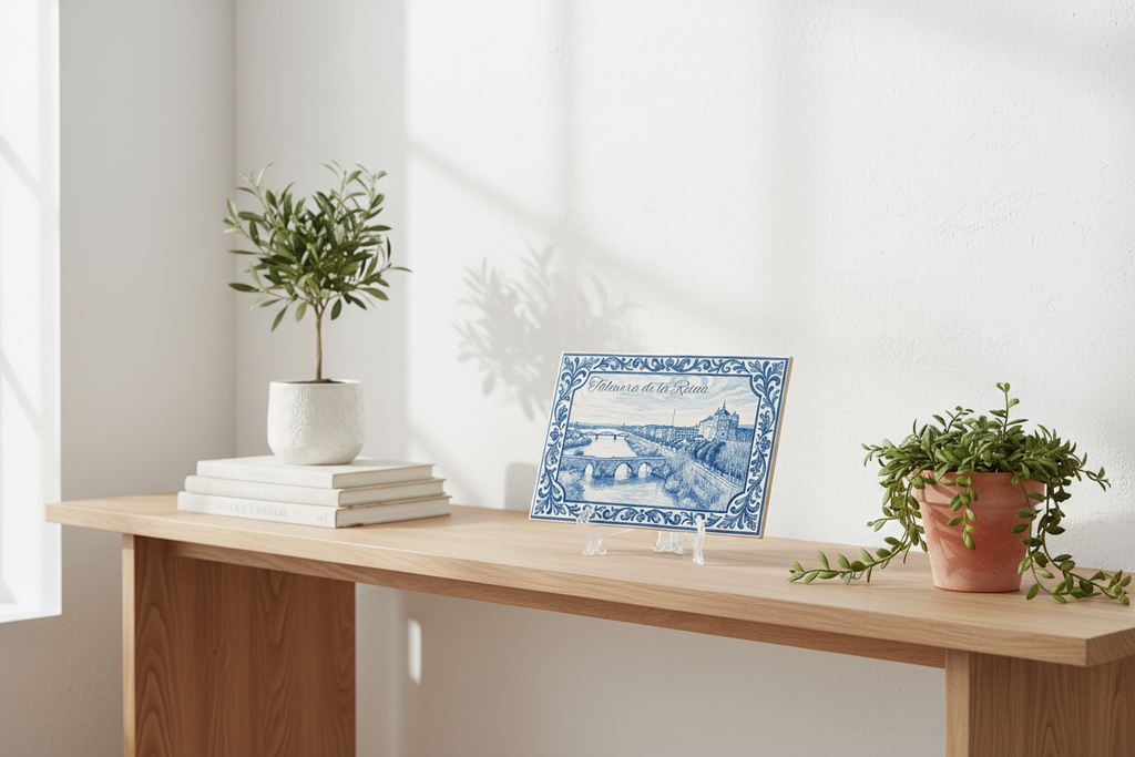 Azulejo Talavera en salón