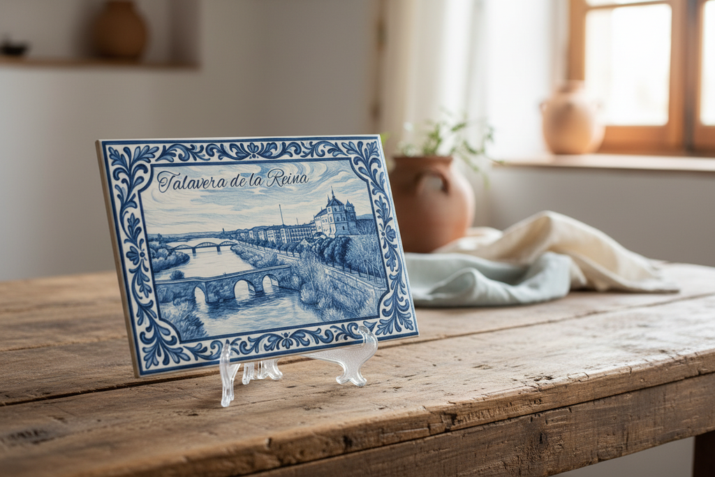 Detalle azulejo con luz natural