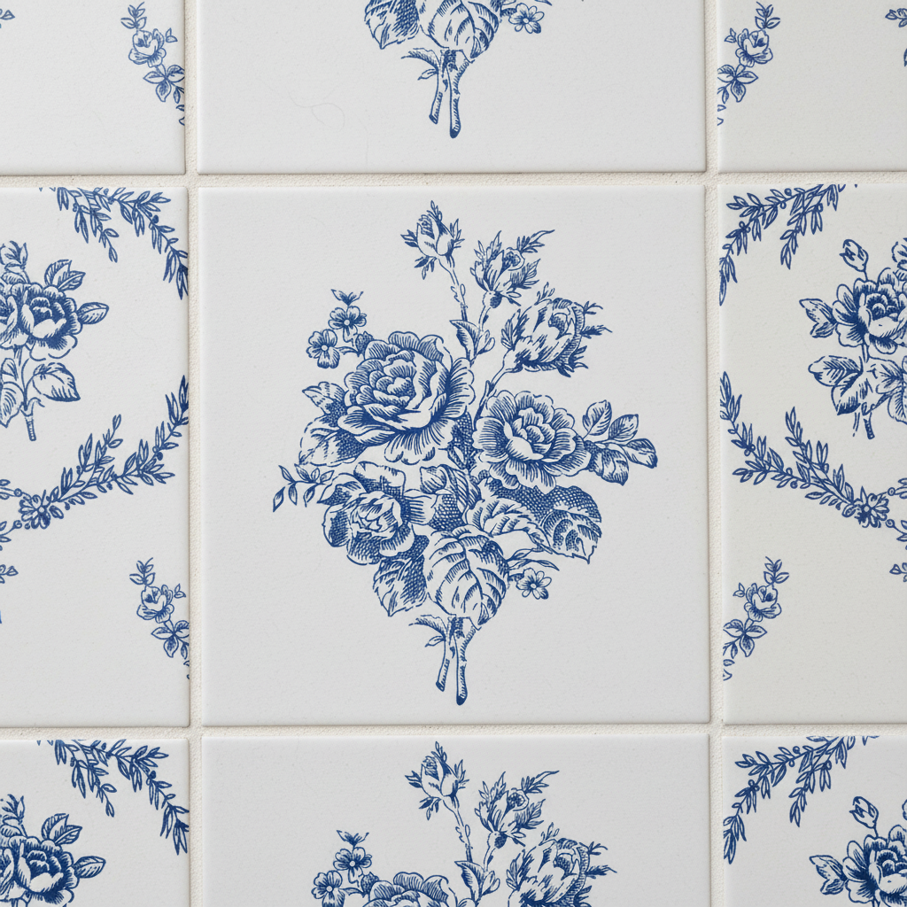 Detalle azulejos 20x20cm mate