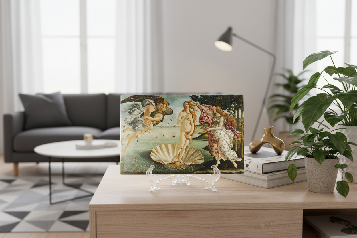 El Nacimiento de Venus en salón