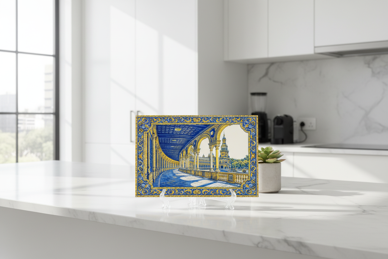 Plaza de España en cocina