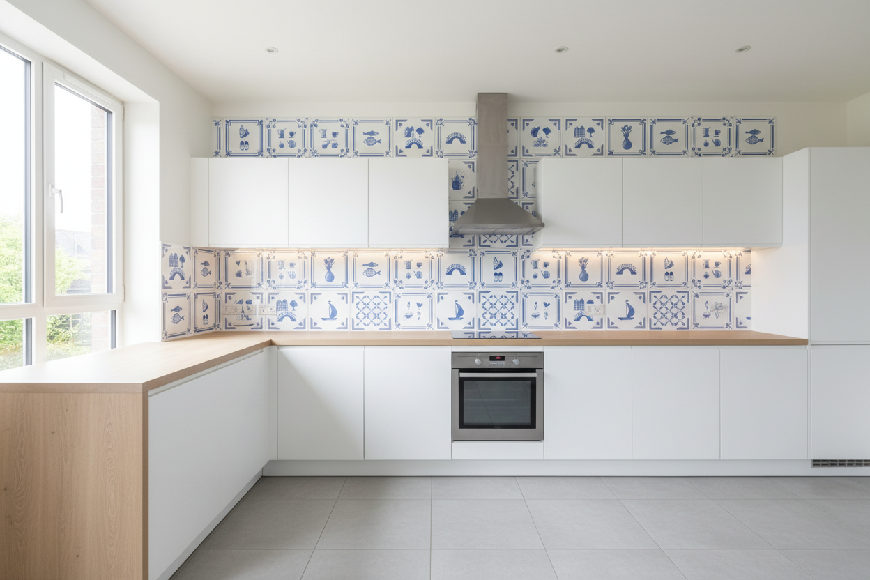 Salpicadero completo de cocina