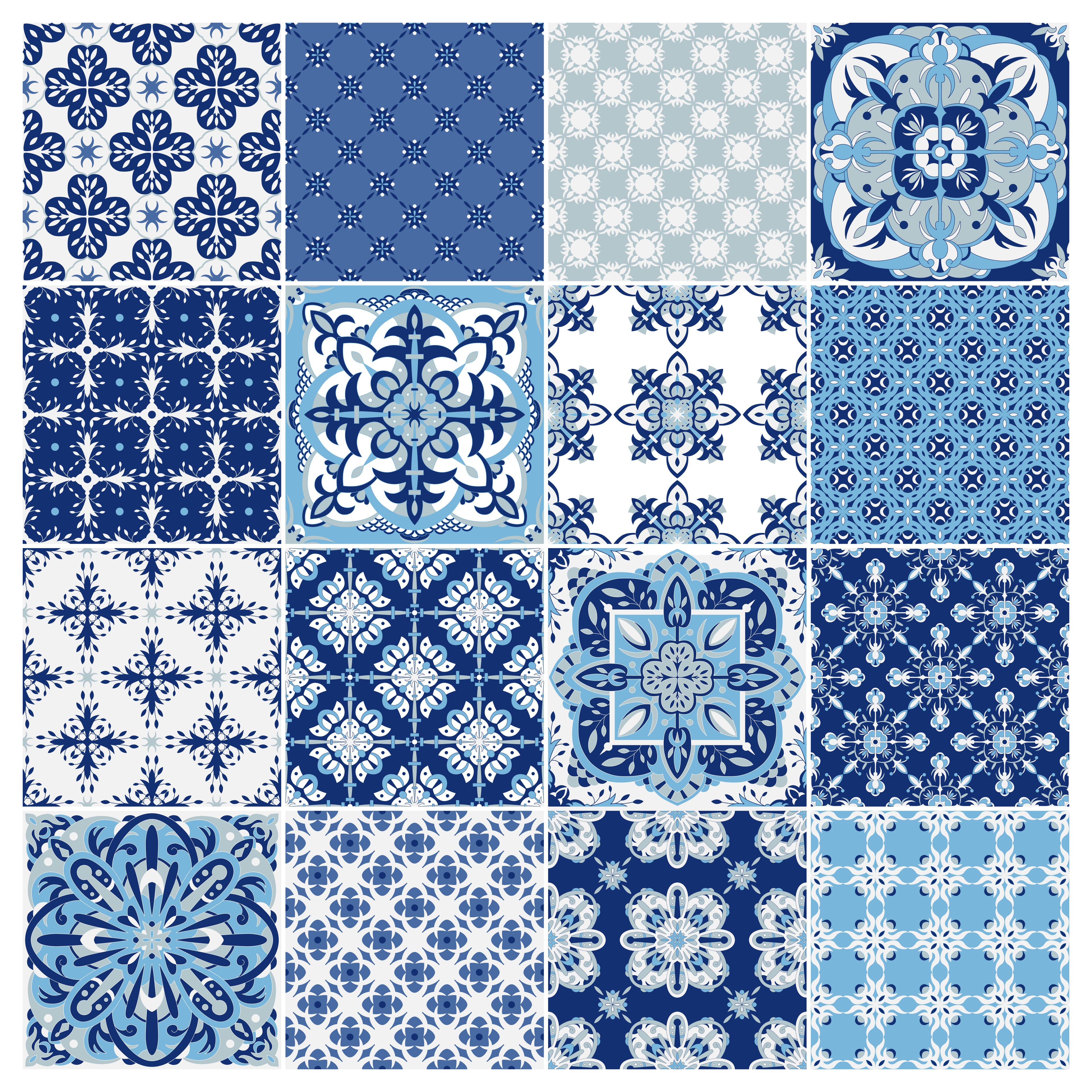 Pack de azulejos de estilo portugués